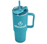 Altitude Texas Plastic Double-Wall Mug – 1.2 Litre Turquoise