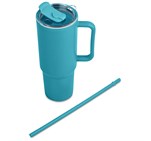 Altitude Texas Plastic Double-Wall Mug – 1.2 Litre Turquoise