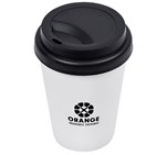 Altitude Perk Recycled Plastic Double-Wall Tumbler – 300ml Solid White