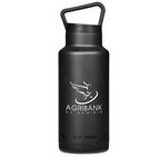 Alex Varga Barbella Stainless Steel Vacuum Water Bottle - 1 Litre Black