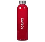 Kooshty Pura Plus Glass Water Bottle – 750ml Red