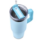 Kooshty Big Kahuna Stainless Steel Vacuum Mug – 1.2 Litre Light Turquoise