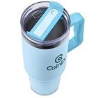 Kooshty Big Kahuna Stainless Steel Vacuum Mug – 1.2 Litre Light Turquoise