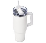 Kooshty Big Kahuna Stainless Steel Vacuum Mug – 1.2 Litre Off White