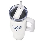 Kooshty Big Kahuna Stainless Steel Vacuum Mug – 1.2 Litre Off White