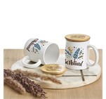 Okiyo Sozo Bamboo & Ceramic Sublimation Coffee Mug - 330ml DR-OK-187-B_DR-OK-187-B-STYLED-03