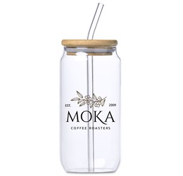 Okiyo Natsu Glass & Bamboo Tumbler - 500ml