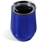 Serendipio Madison Stainless Steel & Plastic Double-Wall Tumbler - 350ml Blue