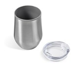 Serendipio Madison Stainless Steel & Plastic Double-Wall Tumbler - 350ml Silver