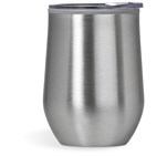 Serendipio Madison Stainless Steel & Plastic Double-Wall Tumbler - 350ml Silver
