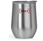 Serendipio Madison Stainless Steel & Plastic Double-Wall Tumbler - 350ml Silver