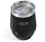 Serendipio Sheridan Stainless Steel Vacuum Tumbler - 300ml Black