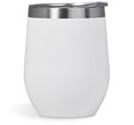 Serendipio Sheridan Stainless Steel Vacuum Tumbler - 300ml Solid White