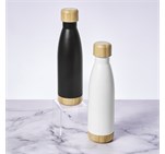 Serendipio Heritage Stainless Steel & Bamboo Vacuum Water Bottle – 500ml DR-SD-190-B_DR-SD-190-B-STYLED-NO-LOGO