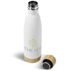 Serendipio Heritage Stainless Steel & Bamboo Vacuum Water Bottle – 500ml DR-SD-190-B_DR-SD-190-B-SW-03