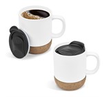 Serendipio Sienna Cork & Ceramic Sublimation Coffee Mug - 340ml DR-SD-201-B_DR-SD-201-B-NOLOGO