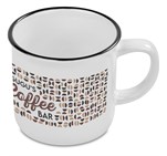 Serendipio York Ceramic Sublimation Coffee Mug - 280ml DR-SD-206-B_DR-SD-206-B-BL-01