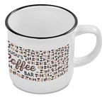 Serendipio York Ceramic Sublimation Coffee Mug - 280ml DR-SD-206-B-BL-01