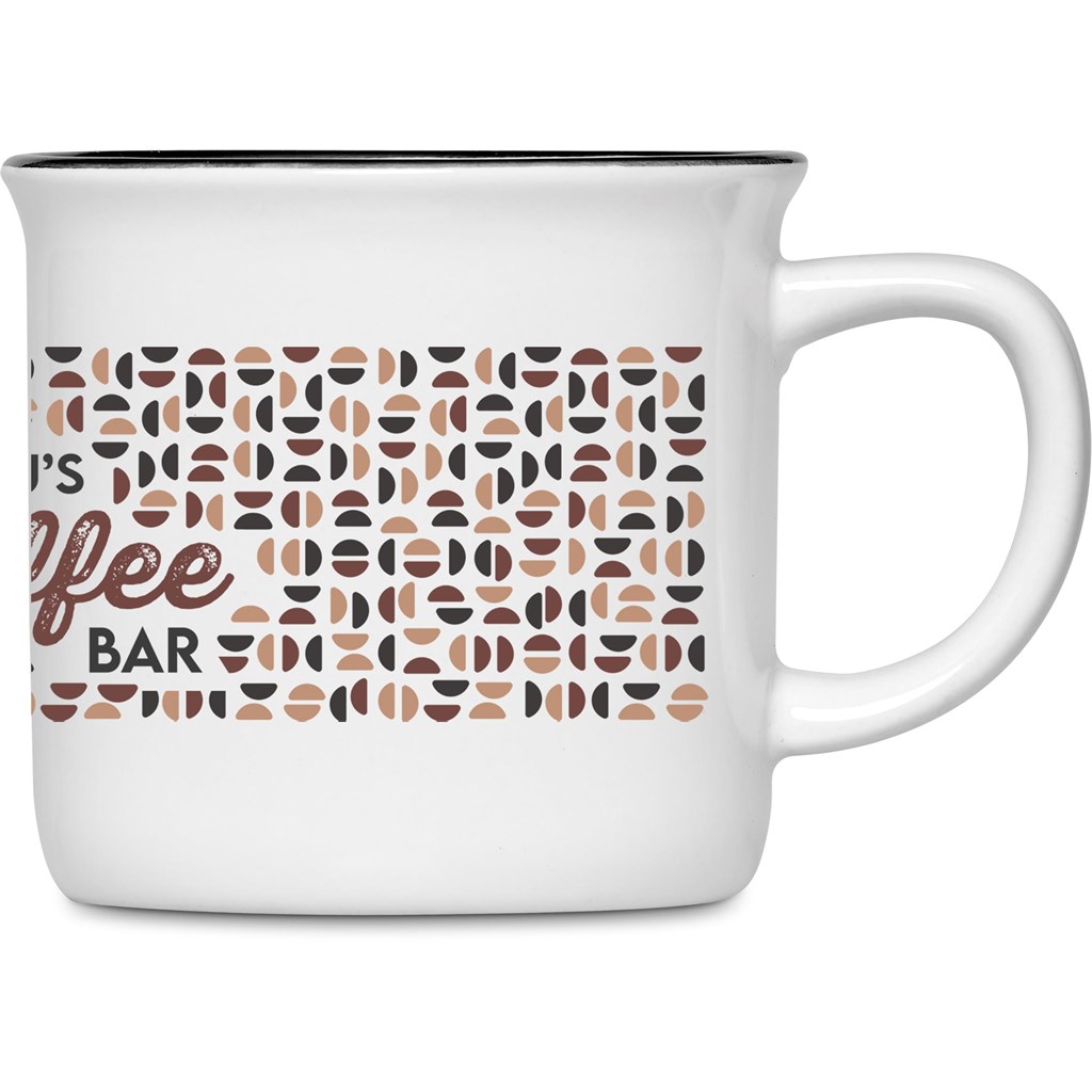 Serendipio York Ceramic Sublimation Coffee Mug - 280ml
