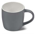 Serendipio Victoria Ceramic Coffee Mug - 280ml Grey