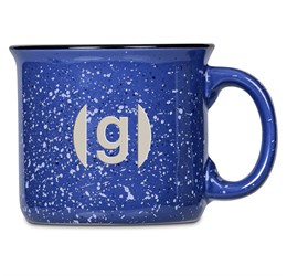 promo: Serendipio Marshall Ceramic Coffee Mug 400ml Blue (Blue)!