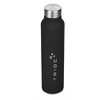 Serendipio Baxter Stainless Steel Water Bottle - 1 Litre Black