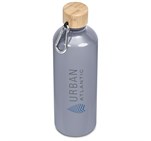 Serendipio Origen Aluminium & Bamboo Water Bottle – 750ml Grey