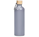 Serendipio Origen Aluminium & Bamboo Water Bottle – 750ml Grey