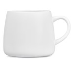 Serendipio Camden Ceramic Coffee Mug - 400ml Solid White