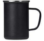 Serendipio Canyon Enamel Coffee Mug – 600ml Black