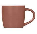 Serendipio Vogue Victoria Ceramic Coffee Mug - 280ml Burnt Orange