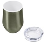 Serendipio Vogue Madison Stainless Steel & Plastic Double-Wall Tumbler - 350ml Light Green