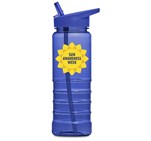 Altitude Quench Plastic Water Bottle - 750ml Blue