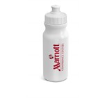 Altitude Carnival Plastic Water Bottle - 300ml Solid White
