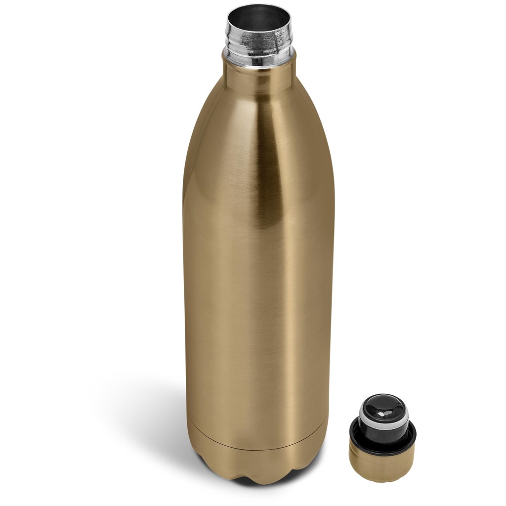 Serendipio Atlantis Stainless Steel Vacuum Water Bottle - 1 Litre - Gold