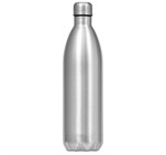 Serendipio Atlantis Stainless Steel Vacuum Water Bottle - 1 Litre - Silver DW-7330_DW-7330-S-STRAIGHT-NO-LOGO