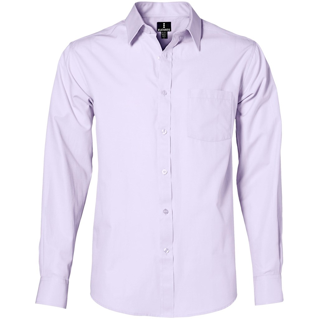 Mens Long Sleeve Sycamore Shirt - Purple