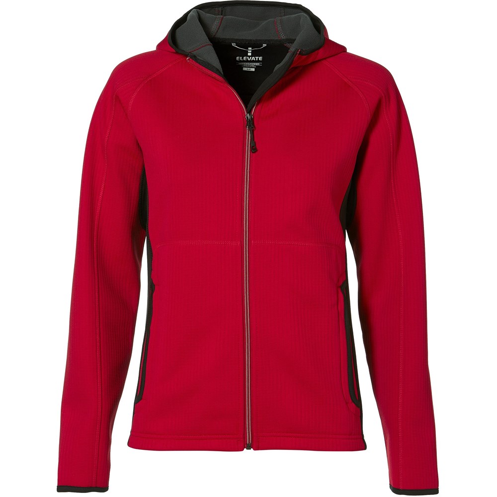 Ladies Ferno Bonded Knit Jacket - Red