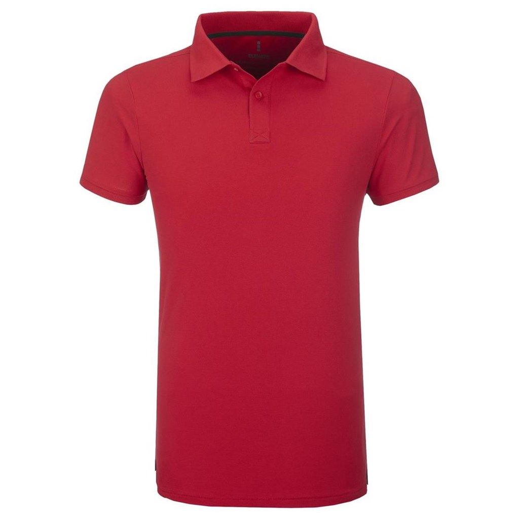 Mens Calgary Golf Shirt - Red