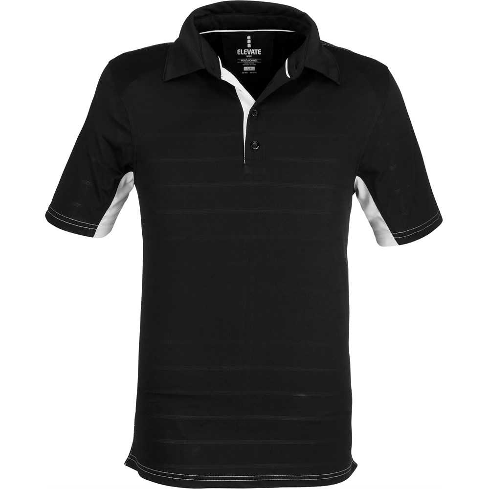 Mens Prescott Golf Shirt - Black