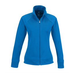 Ladies Okapi Knit Jacket - Blue