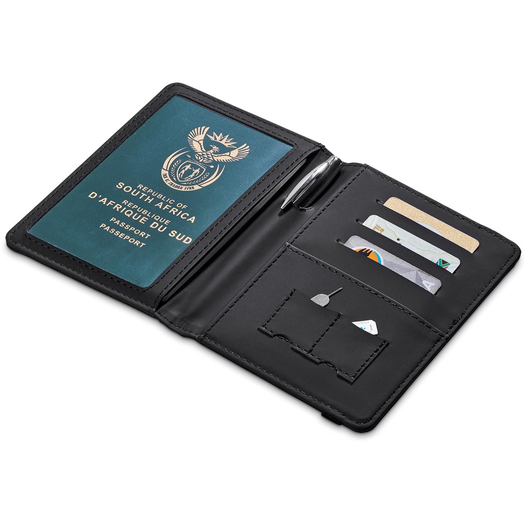 Jetset Recycled PET Passport Travel Wallet