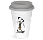 Andy Cartwright Mr & Mrs Smarty Pants Tumbler - Grey