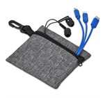 Altitude Zenia Earbuds & Tri-Cable Set Blue
