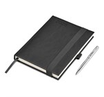 Altitude Advantage 2025 A5 Diary & Cypher Pen Set Black