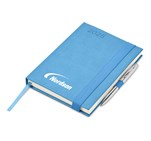 Altitude Advantage 2025 A5 Diary & Cypher Pen Set Cyan