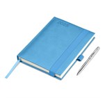 Altitude Advantage 2025 A5 Diary & Cypher Pen Set Cyan