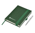 Altitude Advantage 2025 A5 Diary & Cypher Pen Set Green