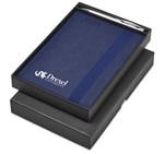 Altitude Advantage 2025 A5 Diary & Cypher Pen Set Navy