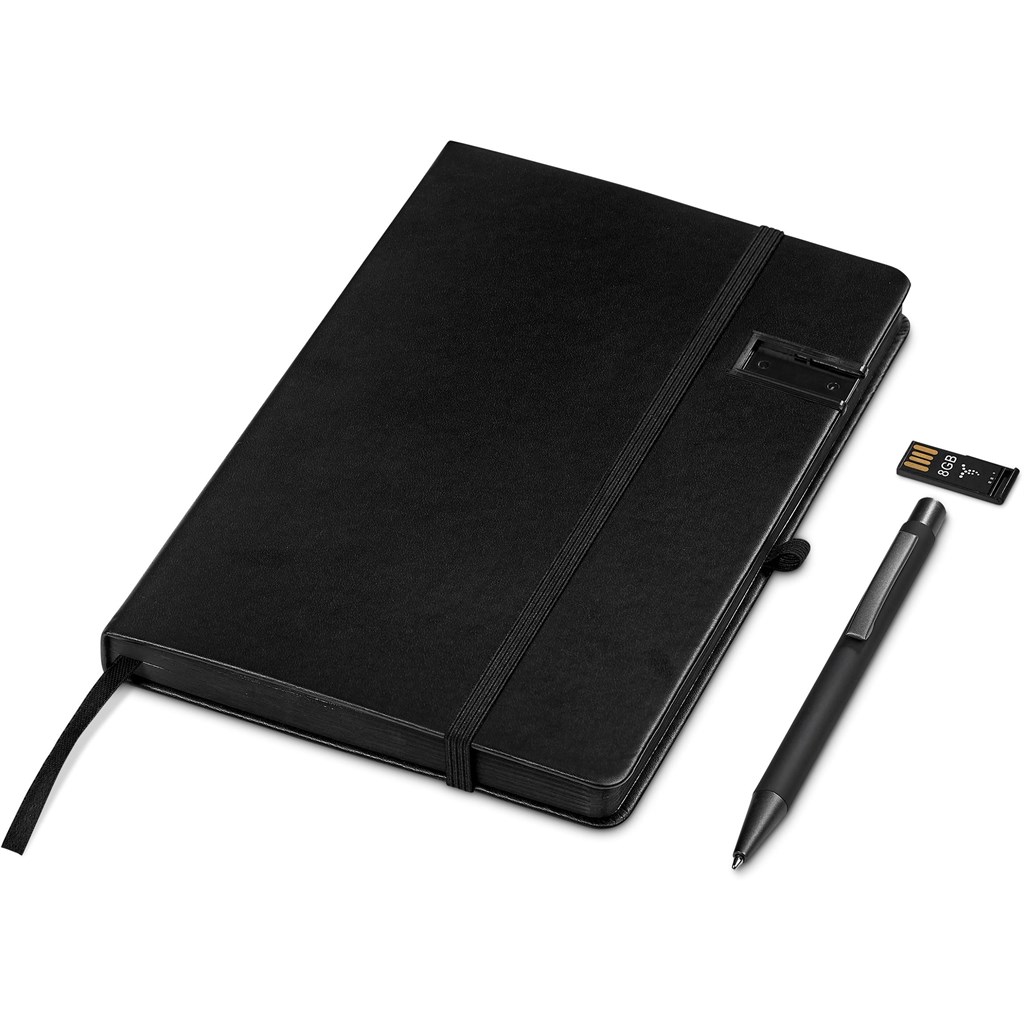 Altitude Billenium USB Notebook & Pen Set - 8GB